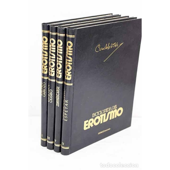 ENCICLOPEDIA DEL EROTISMO. 4 tomos OBRA COMPLETA